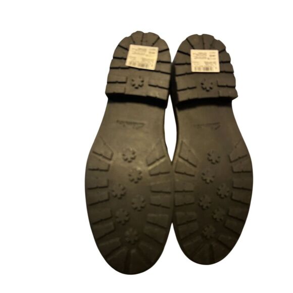 Born Suede Round Toe Zip Ankle Booties Women's Size 9.5 - Picture 2 of 5